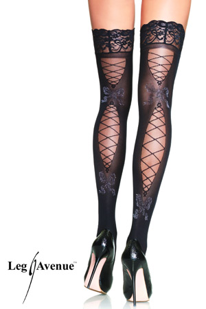 Bas Autofixants Fa&ccedil;on Corset
